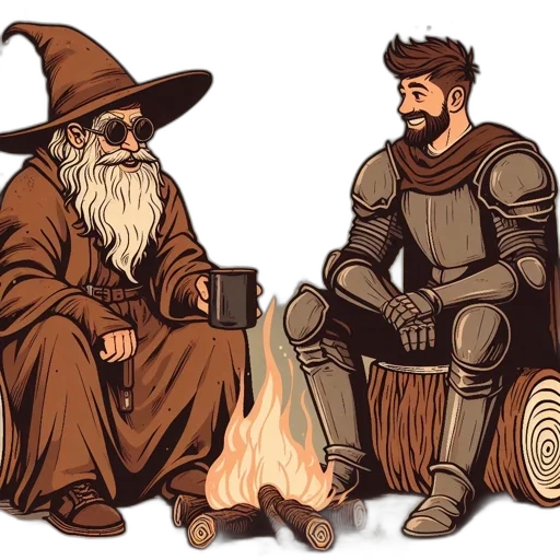 concept art, fantasy art, comic book art, pixel art transparent PNG cut-out