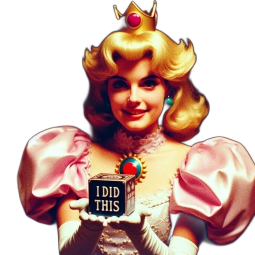 crown, 3d render, woman, resembling transparent PNG cut-out