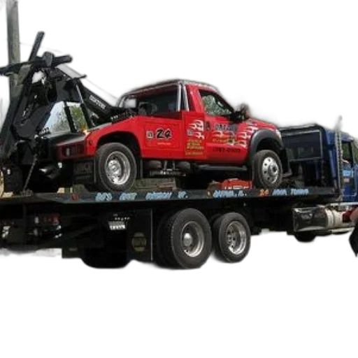 car, weapon, red, tow transparent PNG cut-out