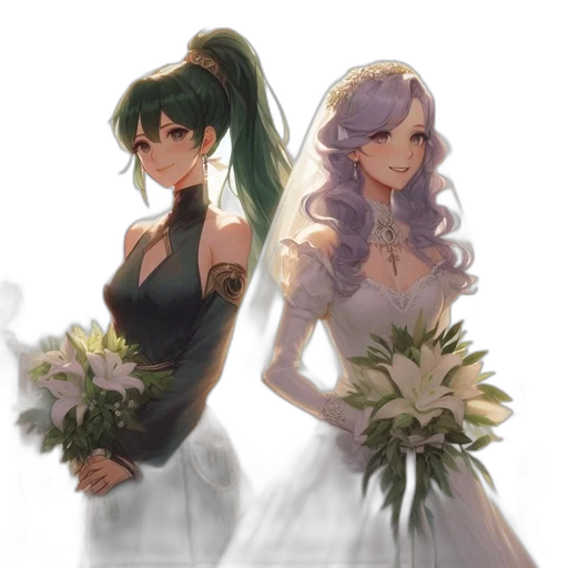 dress, crown, concept art, watercolor transparent PNG cut-out