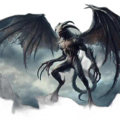 dragon, creature, concept art, fantasy art transparent PNG cut-out
