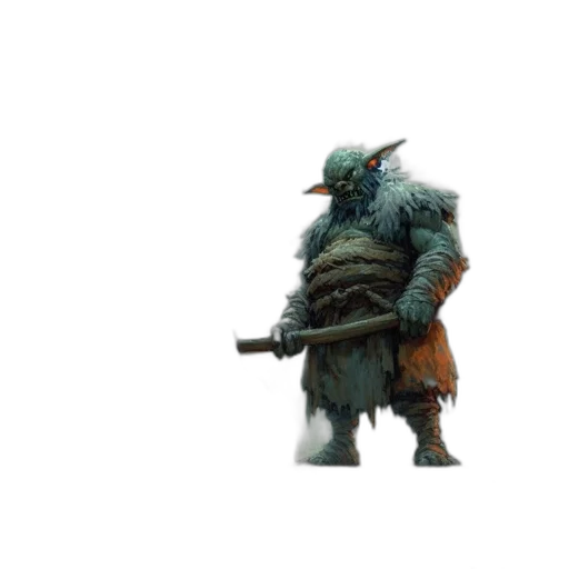 sword, dragon, creature, staff transparent PNG cut-out