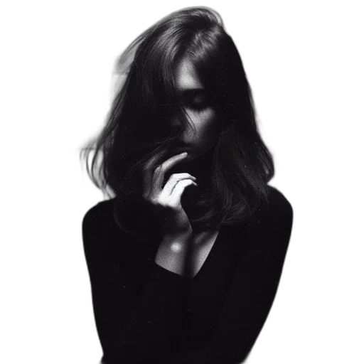 mask, face, dress, hair transparent PNG cut-out