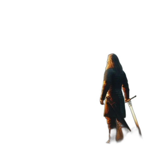 sword, staff, weapon, creature transparent PNG cut-out