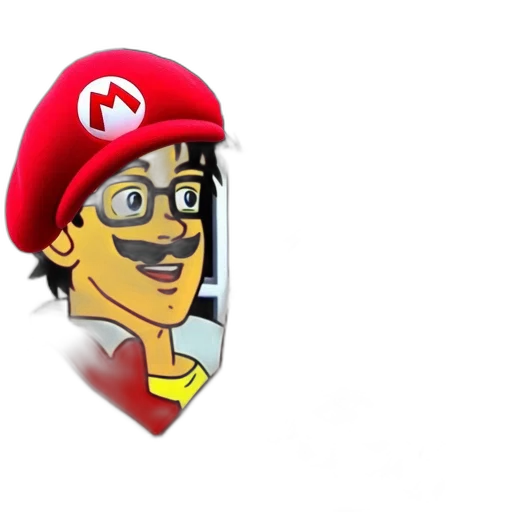 hat, face, crown, staff transparent PNG cut-out
