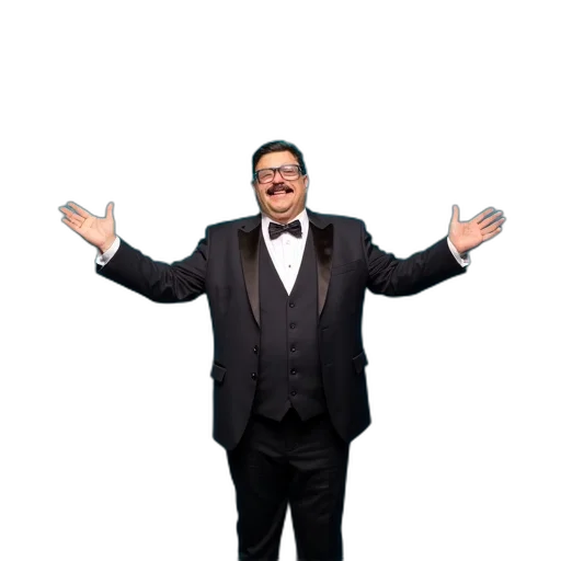 staff, jacket, animal, robot transparent PNG cut-out