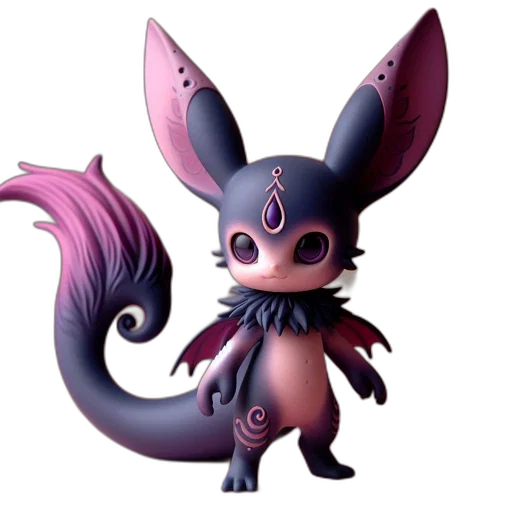 creature, dragon, animal, staff transparent PNG cut-out
