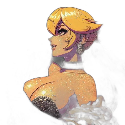 dress, crown, mask, concept art transparent PNG cut-out