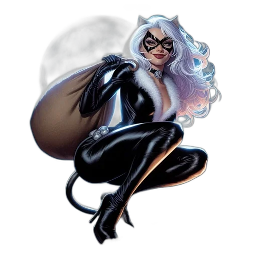 comic book art, concept art, fantasy art, cartoon transparent PNG cut-out