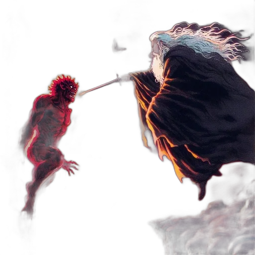 dragon, creature, hair, concept art transparent PNG cut-out