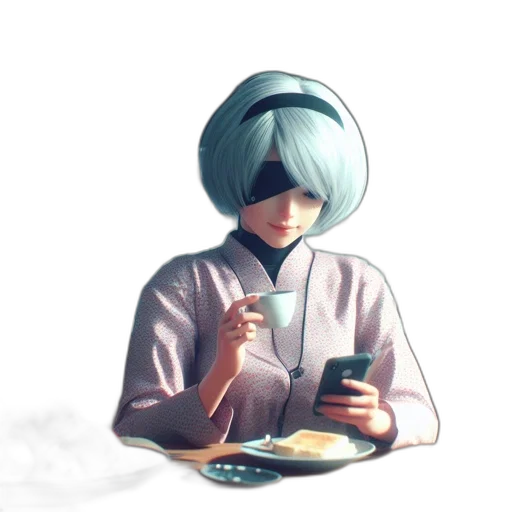 food, robot, mask, face transparent PNG cut-out