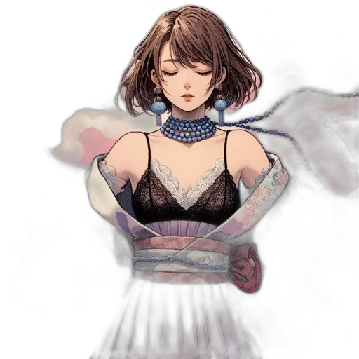 dress, jewelry, crown, mask transparent PNG cut-out