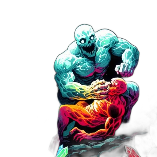 creature, comic book art, concept art, fantasy art transparent PNG cut-out