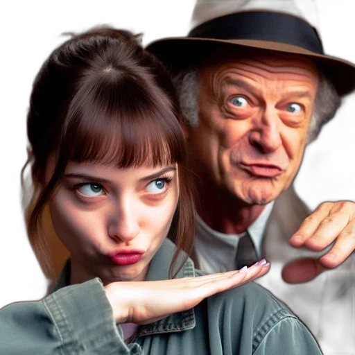face, photorealistic, concept art, comic book art transparent PNG cut-out