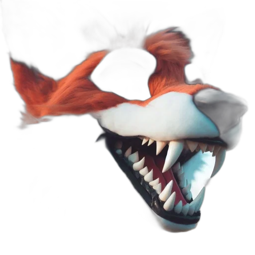 mask, animal, creature, dragon transparent PNG cut-out