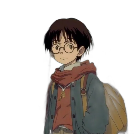 jacket, staff, face, anime transparent PNG cut-out