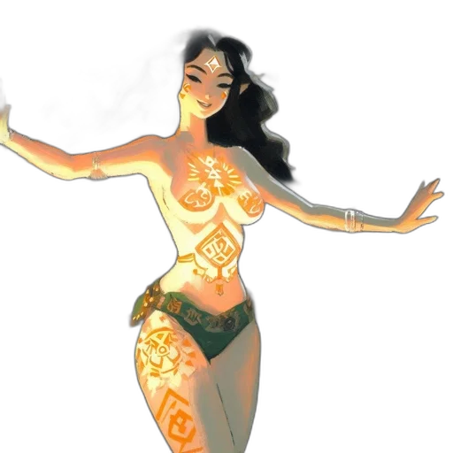 jewelry, concept art, fantasy art, comic book art transparent PNG cut-out