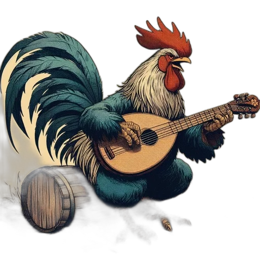 animal, hair, concept art, 3d render transparent PNG cut-out