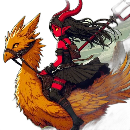dragon, fantasy art, concept art, pixel art transparent PNG cut-out