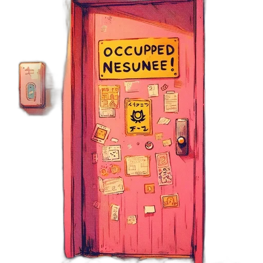 furniture, building, concept art, cyberpunk transparent PNG cut-out