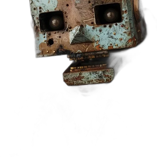 robot, mask, face, staff transparent PNG cut-out