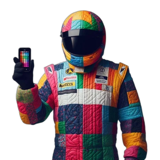jacket, robot, vaporwave, cyberpunk transparent PNG cut-out