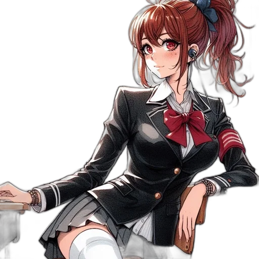 staff, jacket, crown, dress transparent PNG cut-out