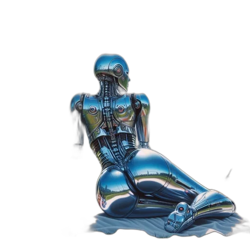robot, jewelry, dress, mask transparent PNG cut-out