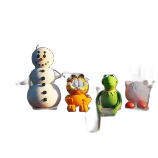 staff, animal, 3d render, concept art transparent PNG cut-out