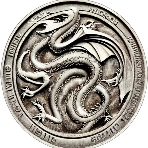 dragon, jewelry, staff, fantasy art transparent PNG cut-out