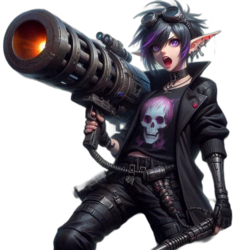 weapon, staff, concept art, fantasy art transparent PNG cut-out