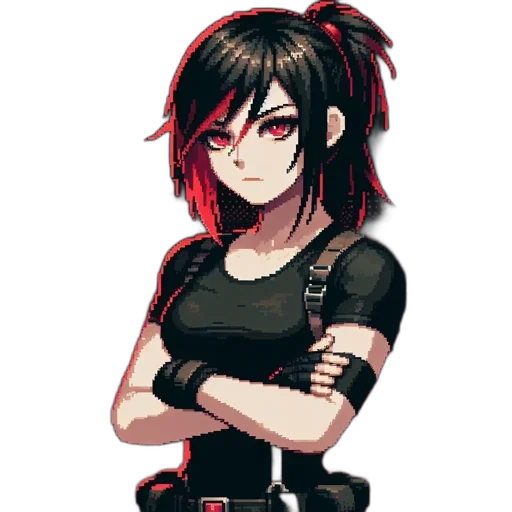 staff, weapon, pixel art, anime transparent PNG cut-out
