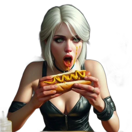 food, face, weapon, concept art transparent PNG cut-out
