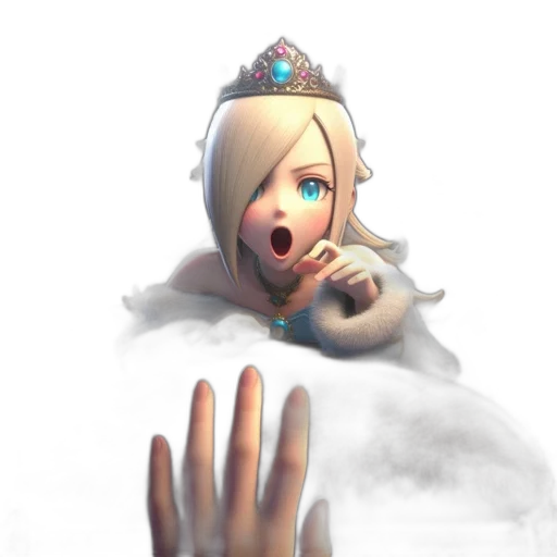 face, staff, crown, robot transparent PNG cut-out