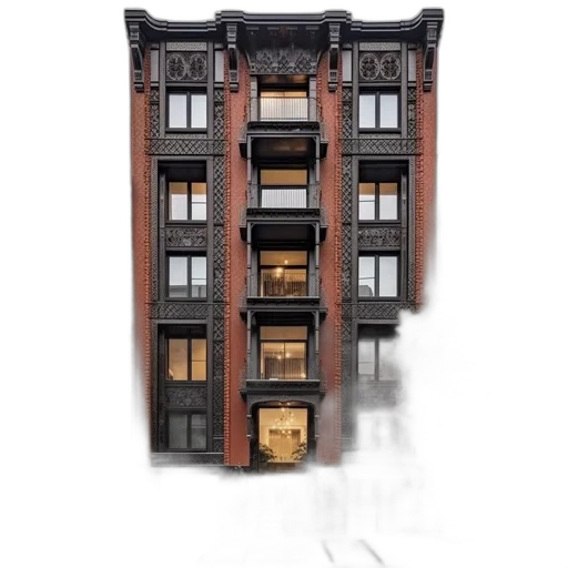 building, furniture, 3d render, concept art transparent PNG cut-out