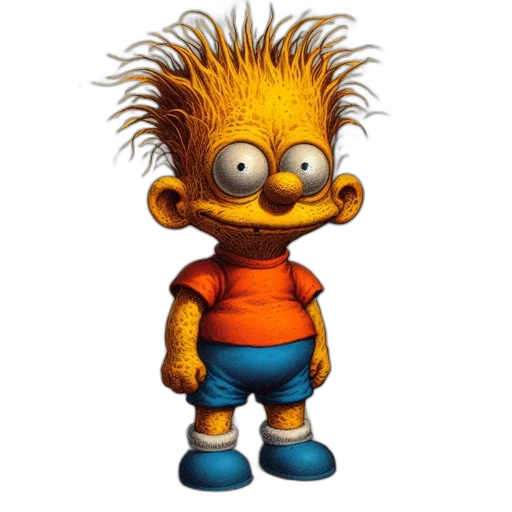 hair, creature, animal, staff transparent PNG cut-out