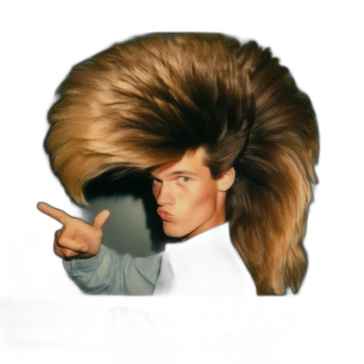 hair, hat, creature, animal transparent PNG cut-out