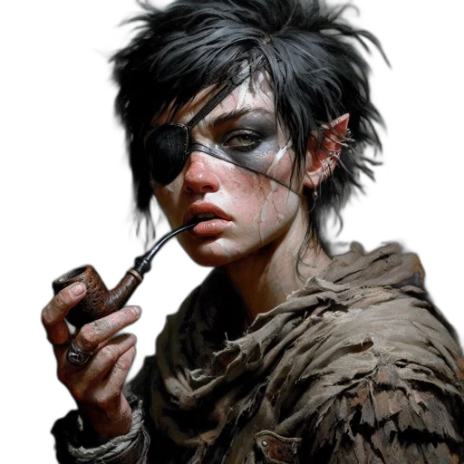 weapon, face, staff, concept art transparent PNG cut-out