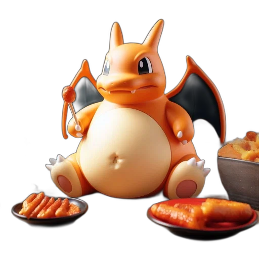 food, dragon, animal, creature transparent PNG cut-out