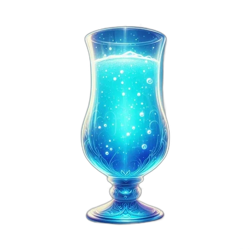 bottle, staff, 3d render, concept art transparent PNG cut-out