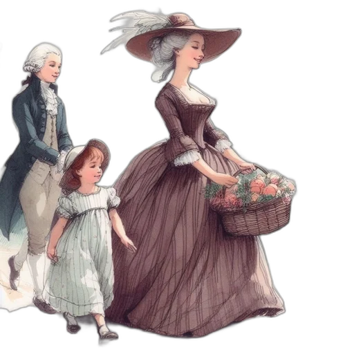 dress, watercolor, concept art, photorealistic transparent PNG cut-out