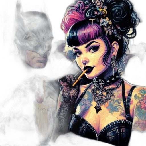 comic book art, fantasy art, concept art, photorealistic transparent PNG cut-out
