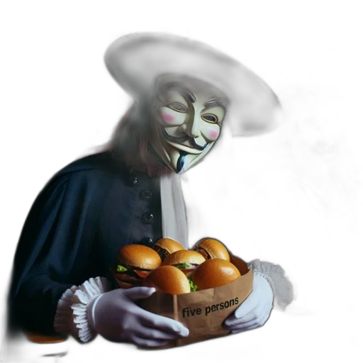 mask, food, face, robot transparent PNG cut-out