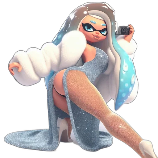 dress, jacket, weapon, staff transparent PNG cut-out
