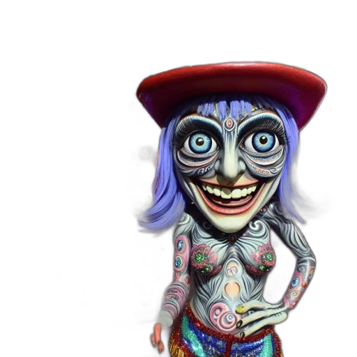 mask, face, creature, dress transparent PNG cut-out