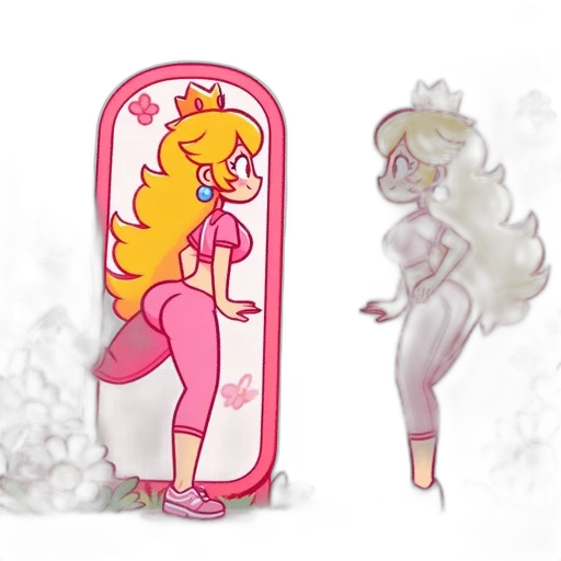 dress, concept art, pixel art, vaporwave transparent PNG cut-out