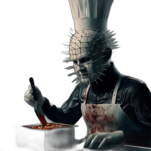 food, staff, mask, creature transparent PNG cut-out