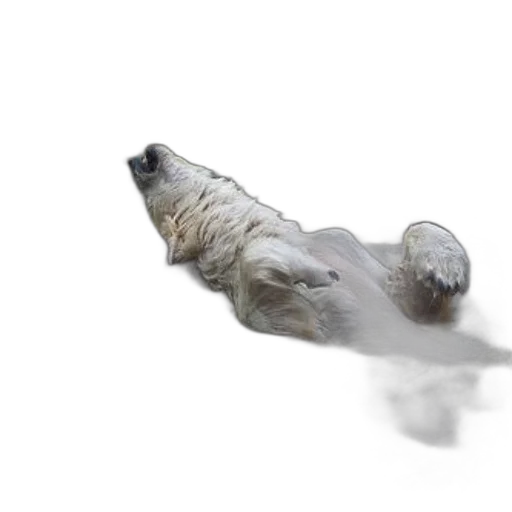 animal, creature, dragon, hair transparent PNG cut-out