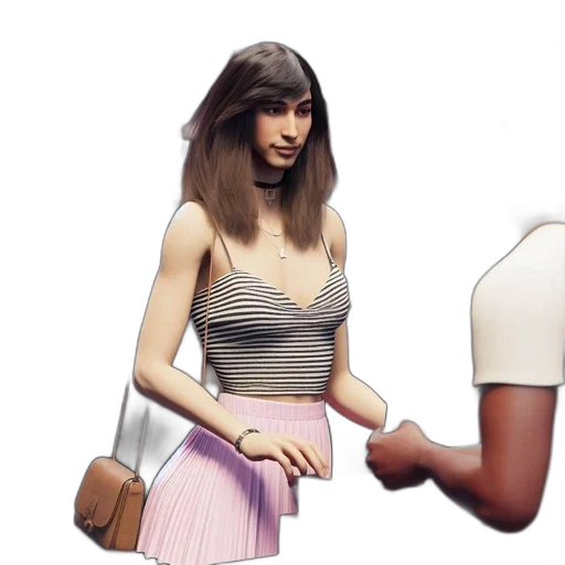 dress, 3d render, concept art, photorealistic transparent PNG cut-out