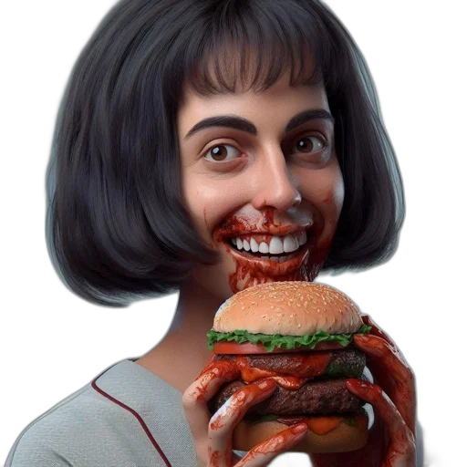 face, food, creature, animal transparent PNG cut-out